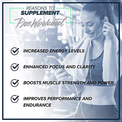 NF Sports Pre-Workout - Supports Energy, Cognitive Function, Strength, and Muscular NF SportsUS supplements
