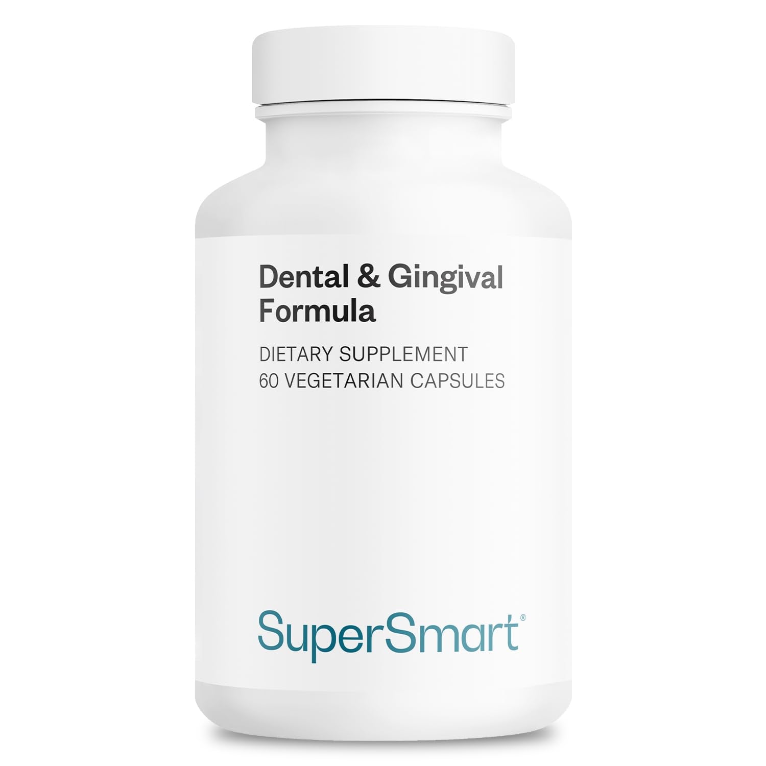 Supersmart - Dental & Gingival Formula (Patented) - Oral Care Supplement - with TEES-10 | Non-GMO & Vegan - 60 Vegetarian Capsules SupersmartAu supplements