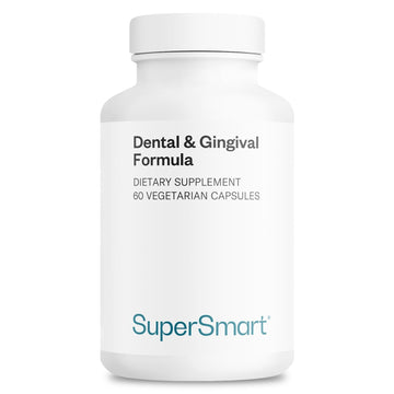 Supersmart - Dental & Gingival Formula (Patented) - Oral Care Supplement - with TEES-10 | Non-GMO & Vegan - 60 Vegetarian Capsules SupersmartAu supplements