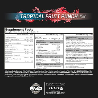 PMD Sports Core Fuel Endurance, Performance & Recovery - BCAAs, EAAs, Beta Alanine PMDUS supplements