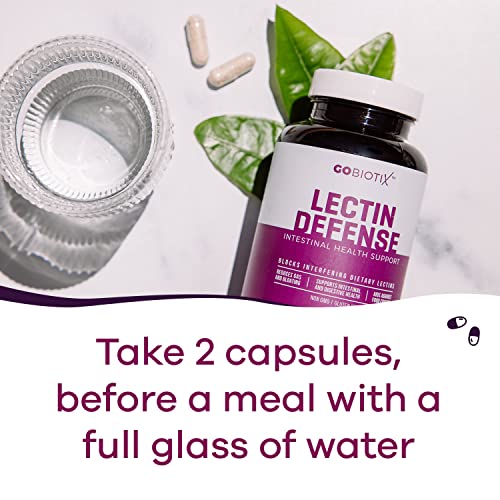 GOBIOTIX Lectin Defense - Lectin Blocker Supplement with MSM and Digestive Enzymes GOBIOTIXUS supplements