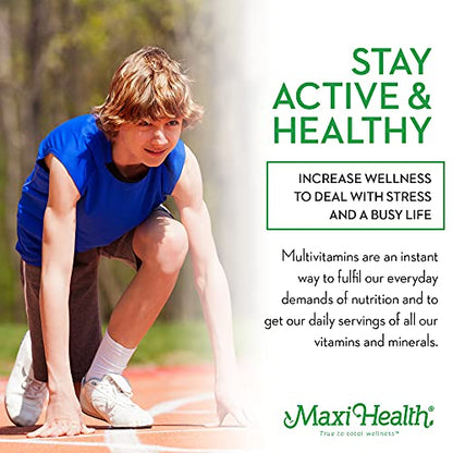 Maxi Health Teen Supreme HIS Vitamins for Teen Boys (120) - Teen Multivitamin for Young Maxi HealthUS supplements