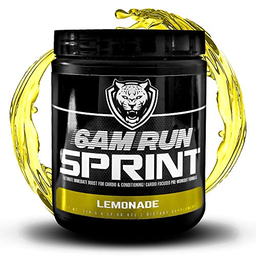 6AM Run Sprint - Pre Workout Powder for Instant Energy Boost for Cardio and Focus 6AM RunAu supplements