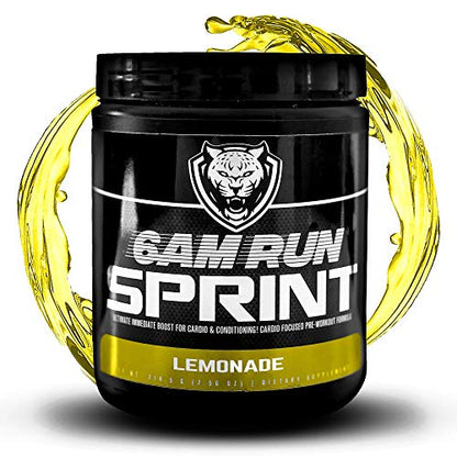 6AM Run Sprint - Pre Workout Powder for Instant Energy Boost for Cardio and Focus 6AM RunUS supplements