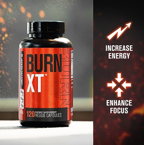 Jacked Factory Burn-XT Body Recomposition for Men & Women - Improve Focus Jacked FactoryUS supplements