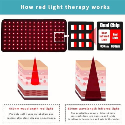 RJOYBAO Red Light Therapy Infrared Light Therapy Belt for Body,Red Light Therapy lamp RJOYBAOAu supplements