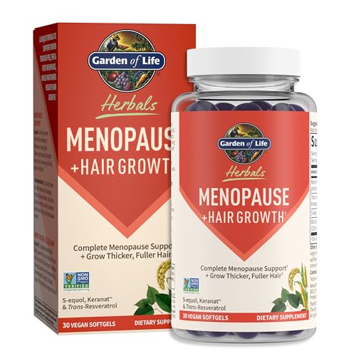 Garden of Life Herbals Menopause Supplement with S-equol & Trans-Resveratrol for Mult Garden of LifeUS supplements