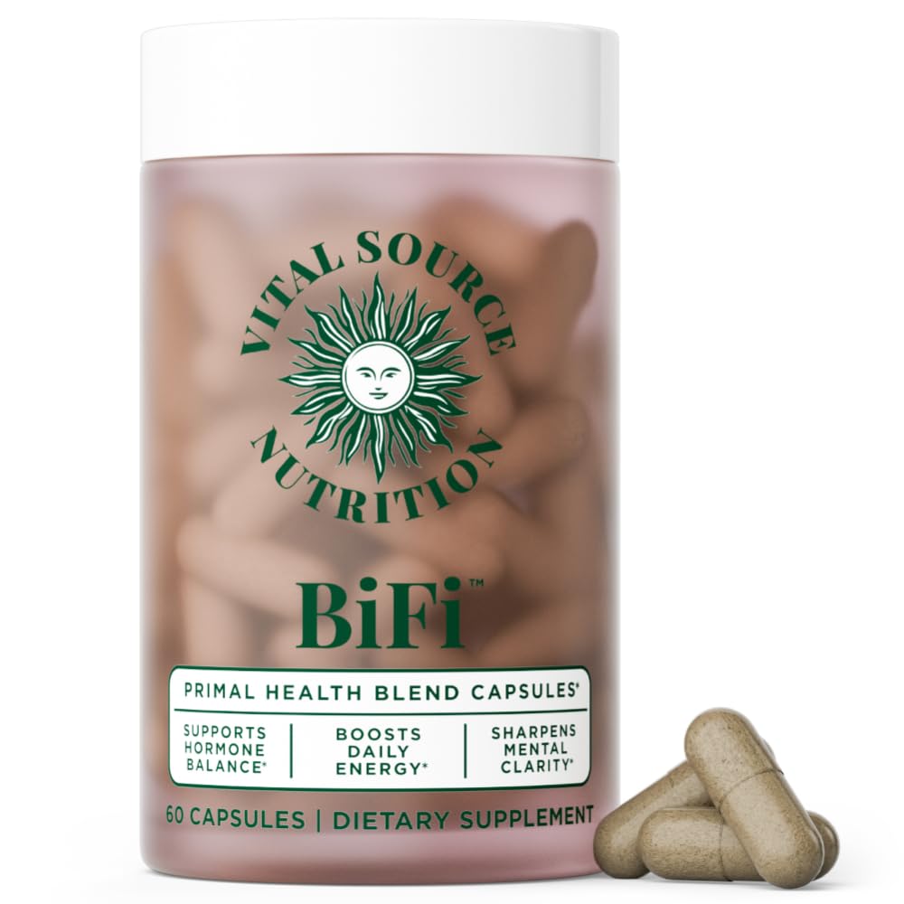 Vital Source Nutrition - BiFi Capsules - Premium Primal Organ Blend - Supports Hormone Health, Energy, Stamina & Clarity - Daily Vitality - Ancestral Supplements for Women - No Artificial Ingredients Vital Source NutritionAu supplements