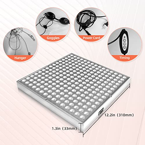 TherapSky Red Light Therapy Device 45W LED Red Infrared Light Therapy Lamp w/Remote Control and Timer therapskyAu supplements