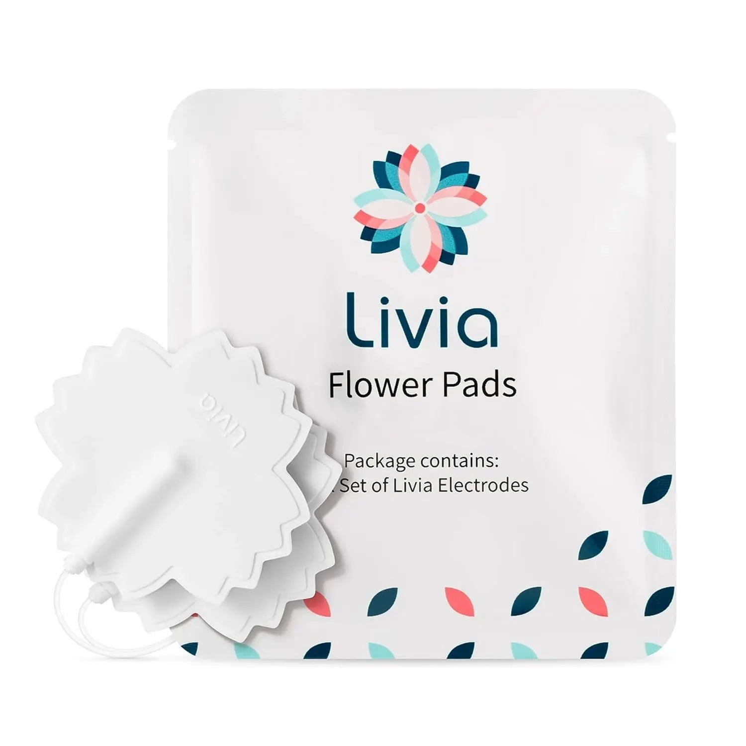 Livia Flower Pads | Electrodes Menstrual Pain Relief Device | Compact, Lightweight, Discreet | Skin-Friendly & Easy to Apply | 1 Set of Electrodes LiviaAu supplements