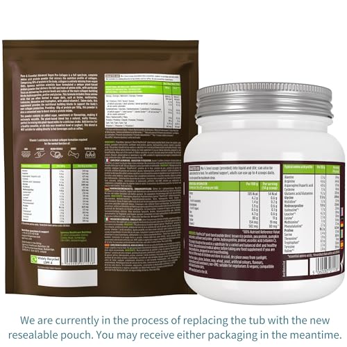 Vegan Collagen Powder, Plant-Based Peptide Protein Supplement with Glycine, 21 Amino Acids & Vitamin C, Complete Collagen Igennus Healthcare NutritionAu supplements