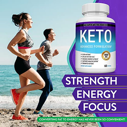 Toplux Keto Pills Ketosis Diet - Natural Ketosis Using Ketone & Ketogenic Diet, Support TopluxUS supplements