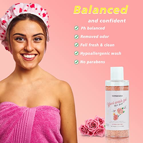 Yoni Wash & Yoni Oil & Yoni Soap for Women Set, 5.29oz Yoni Soap Bar, 2 * 30ml Feminine Oil, 6.7 fl.oz yonisayoAu supplements