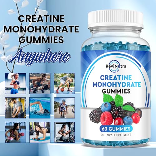 Creatine Monohydrate Gummies for Men & Women, Chewables Creatine Monohydrate My StoreUS supplements