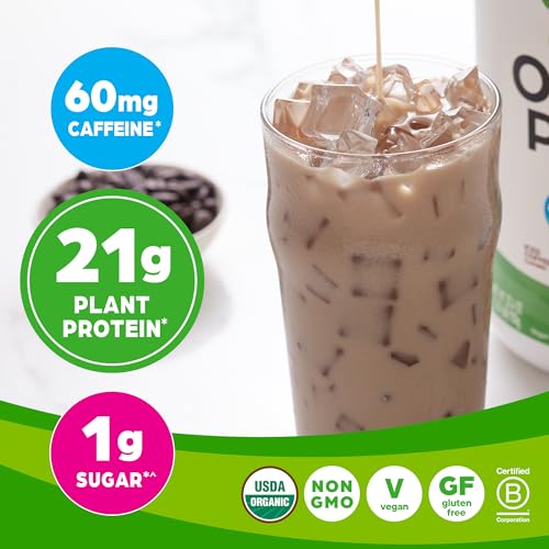 Orgain Organic Vegan Protein Powder, Iced Coffee - 21g Plant Based Protein, Gluten Free OrgainUS supplements