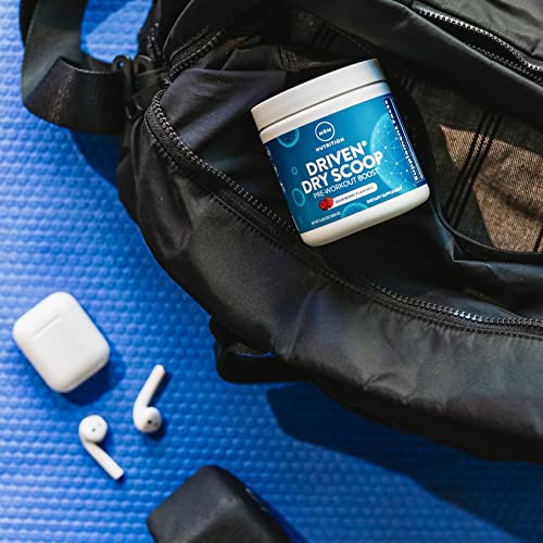 MRM Nutrition Driven Dry Scoop Pre-Workout Powder| Sour Berry Flavored| Pure Ingredients MRMUS supplements