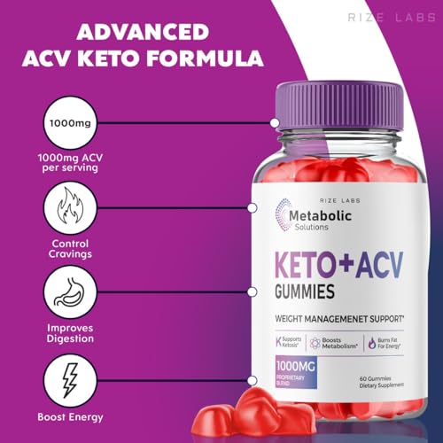 Metabolic Solutions Keto ACV Gummies, Metabolic Solutions Keto+ACV Gummies for Weight Health rize labsUS supplements