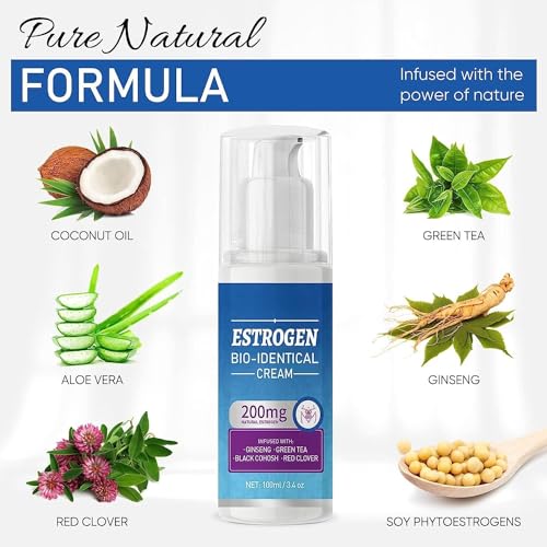 Topicy Estrogen Cream, Natural Estrogen Cream for Women, Menopause Relief, Body Balance Support TopicyAu supplements