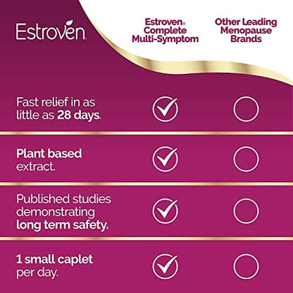 Estroven Complete Multi-Symptom Menopause Supplement for Women, 28 Ct EstrovenUS supplements