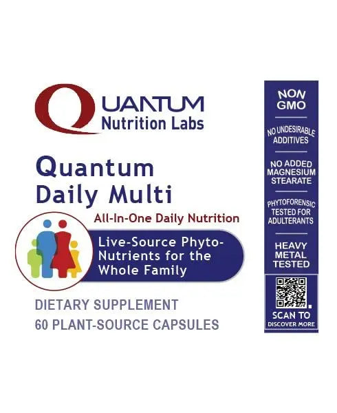 Quantum Nutrition Labs Daily Multivitamin - Multivitamin for Men and Women, Daily Nutrition Supplements with Calcium for Adults Quantum NutritionAu supplements