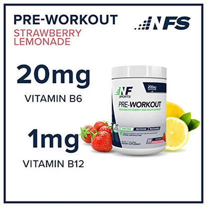 NF Sports Pre-Workout - Supports Energy, Cognitive Function, Strength, and Muscular NF SportsUS supplements