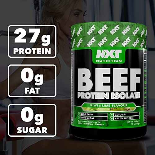 NXT Beef Protein Isolate 540g - High Protein Powder in Natural Amino Acids - Paleo, Keto Friendly NXT NutritionAu supplements