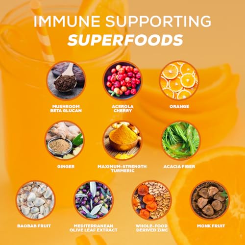 Organifi Immunity - Organic Superfood Immunity Support - 15 Single Serve Packets OrganifiUS supplements