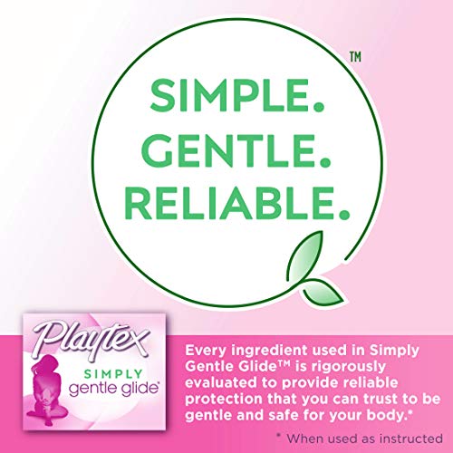 Playtex Simply Gentle Glide Unscented Tampons, Super Absorbency, 36 Count (Pack of 1) PLAYTEXAu supplements