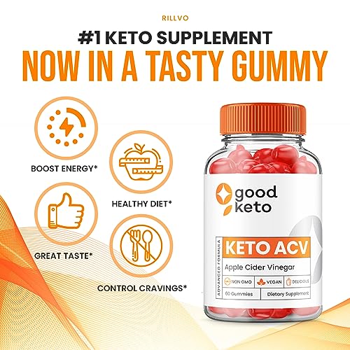(5 Pack) Good Keto ACV Gummies - Official - Keto Good ACV Advanced Formula Plus RillvoAu supplements