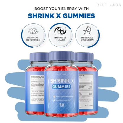 rize labs Shrink X - Shrink X Gummies Weight Loss, Shrink X Keto ACV Supplement rize labsUS supplements