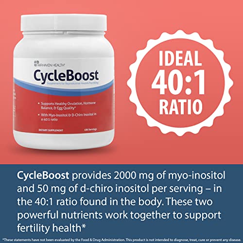 Fairhaven Health Vegan Myo-Inositol and D-Chiro Inositol Powder | 40:1 Ratio | Hormone Fairhaven HealthUS supplements