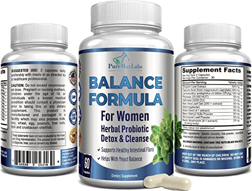 YUMMYVITE Balance Complex for Women - for Vaginal Health, Herbal Detox & Cleanse YUMMYVITEAu supplements