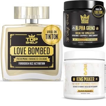 Love Bombed plus King Maker and Alpha Grind Coffee Join Top Shelf GrindUS supplements