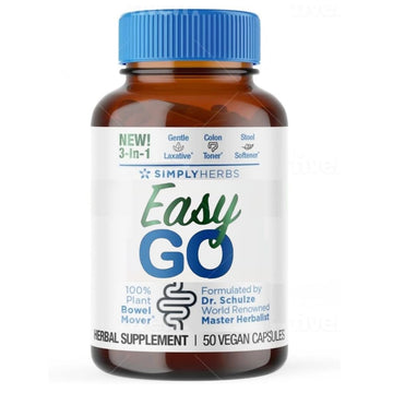 Dr. Schulze's Easy GO Bowel Mover - Formulated Gentle Laxative, Colon Toner & Stool Dr. Schulze'sUS supplements