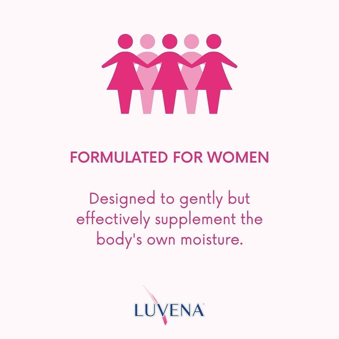 Luvena Moisturizer - Vaginal Moisturizer & Menopause Support for Women - Feminine Intimate LUVENAAu supplements