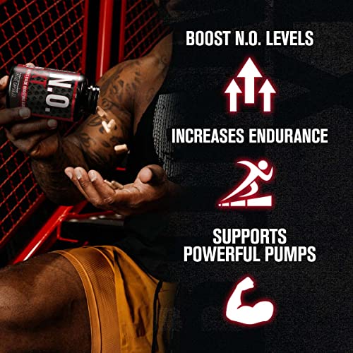 N.O. XT Nitric Oxide Supplement with Nitrosigine L Arginine & L Citrulline for Muscle Growth Jacked FactoryAu supplements