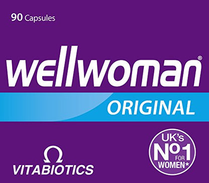 Vitabiotics Wellwoman Original - 90 Capsules WellwomanUS supplements