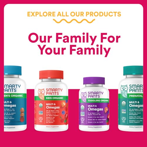 SmartyPants Women's Multivitamin Gummies - Improved Formula: Omega 3 (DHA/EPA), Methylfolate, CoQ10, Vitamin D3, C, Vitamin B12, B6, A, K & Zinc SmartyPantsAu supplements
