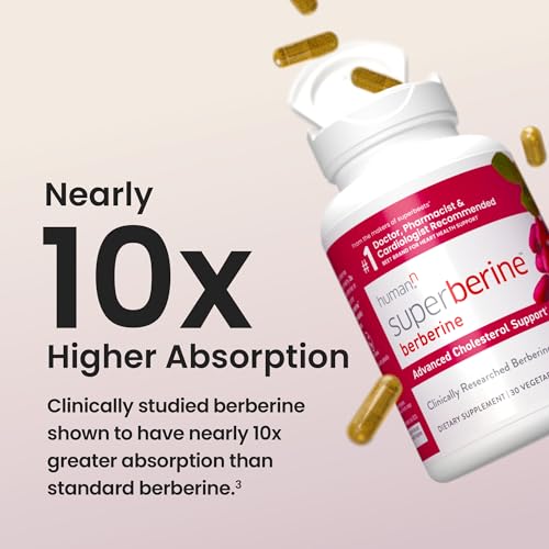 humanN SuperBerine – High Absorbency, Concentrated Dose Formula with Clinically humanNUS supplements