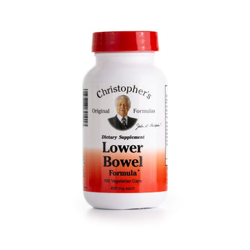 Christopher's Original Formulas Lower Bowel Formula 100 Vcaps Christopher's Original FormulasAu supplements