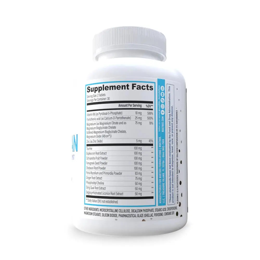 NuEthix Formulations Nu-Woman - Targeted Feminine Hormone System Support - Nutrients to Support Your Body Healing and Working The Way its Supposed to Work - 60 Tablets NuEthix FormulationsAu supplements