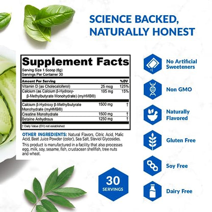 BioTrust Ageless Muscle Builder - Micronized Creatine Monohydrate Powder with HMB BioTrustUS supplements