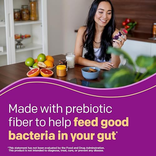 MiraLAX New MiraFIBER Gummies, 8g of Daily Prebiotic Fiber with B Vitamin MiraLAXAu supplements