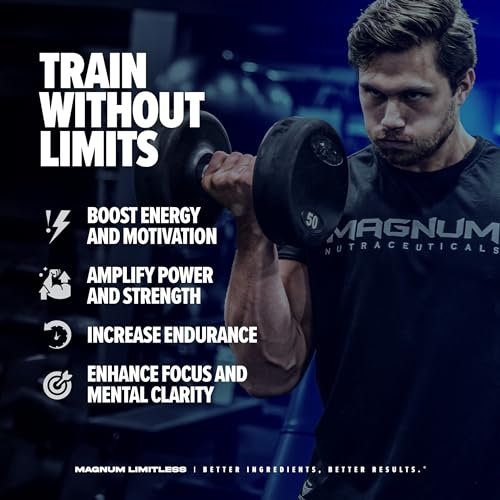 LIMITLESS Magnum 504g - Muscle Workout Powder, Sport Pre Workout for Men and Women LIMITLESSAu supplements