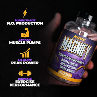 Huge Supplements Magnify, Pump Pills & Nitric Oxide Supplement, Scientifically Based Huge SupplementsUS supplements