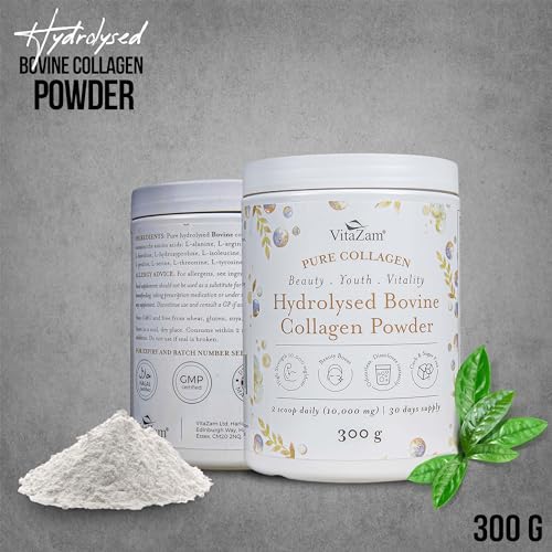 Vitazam Bovine Collagen Peptides - Hydrolyzed Type 1 & 3 Collagen Powder Protein Supplement for Healthy VitaZamAu supplements