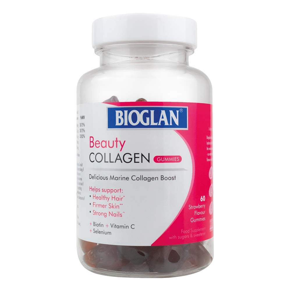 Bioglan Collagen Gummies | 1000mg | Hydrolysed Marine Collagen | Biotin BioglanUS supplements