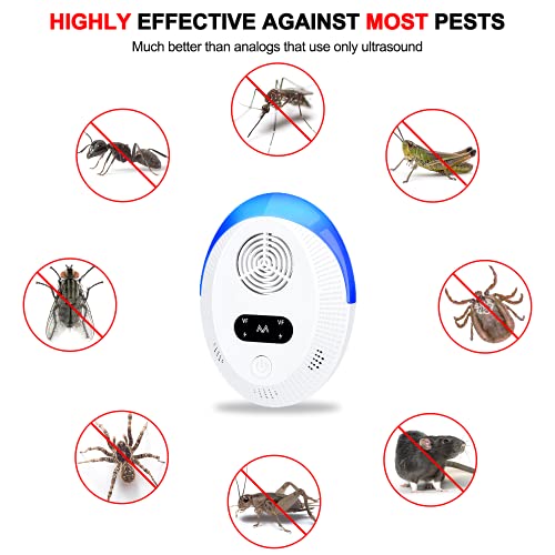 Ultrasonic Pest Repeller 6 Packs, Indoor Pest Control, Ultrasonic Pest Repell BectineAu supplements