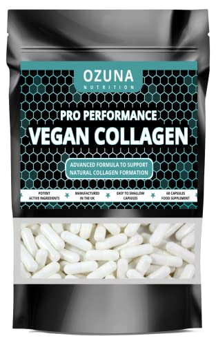 Pro Performance Vegan Collagen Complex – Vegetarian Collagen Capsules, Plant Based Collagen OZUNA NUTRITIONAu supplements