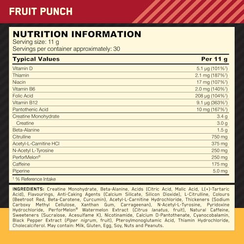 Optimum Nutrition Gold Standard Pre Workout Powder, Energy Drink with Creatine Monohy Optimum NutritionUS supplements